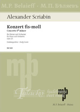 Concerto fis minor for Piano and Orchestra op. 20, SP